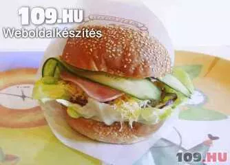 Hamburger kolbászos